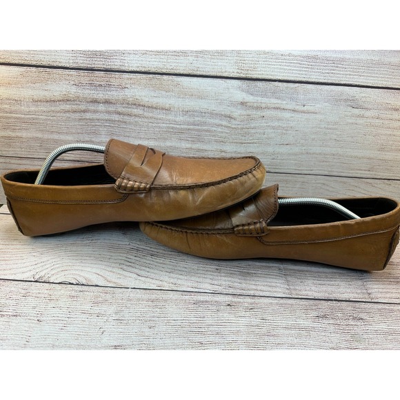 To Boot New York Adam Derrick Driving Shoe Loafer  Mens Size 13 Brown Leather main image 4